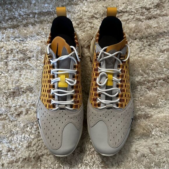 Nike React Sertu Vast Grey Black Light Grey Honeycomb Sneakers Men’s Sz 11.5 - Picture 3 of 7